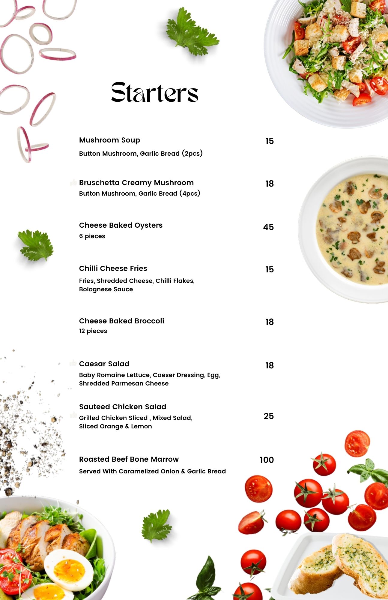 Menu Page 2